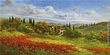 Beauty Canvas Paintings - Tuscany Beauty I